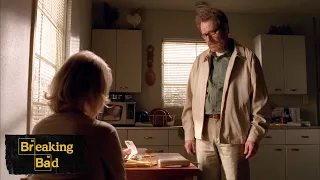 walt gives skyler the coordinates felina breaking bad