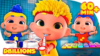 Sing & Guess with Baby DB | Mega Compilation | D Billions Kids Songs