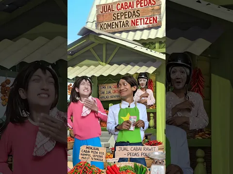 Saya mau beli cabe 🌶️ #funny #harusberanda #shortsvideo #shorts  #youtubeshorts #lucu #ngakak