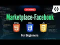 Build a Facebook Marketplace - Facebook Clone App HTML CSS JavaScript