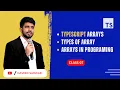 TypeScript Arrays Arrays types TypeScript Tutorial