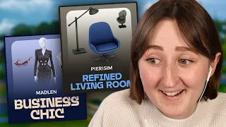 Reviewing The Sims 4 Refined Living Room Business Chic Kits