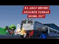 KA ARGO BROMO ANGGREK menabrak mobil di Grobogan, Jawa Tengah 2017