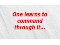 One learns to command through it CodyCross Crossword Answer