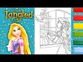 Rapunzel Coloring Tangled Coloring Page