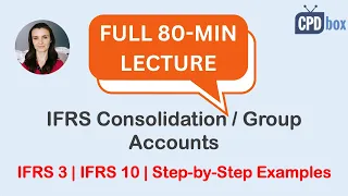 Complete IFRS Consolidation Lecture: IFRS 3, IFRS 10 & Step-by-Step Examples