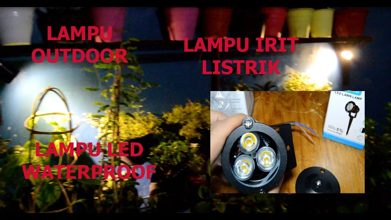 LAMPU DINDING OUTDOOR DOKAR MINIMALIS KLASIK REVIEW & CARA PASANG! (MURAH, KEREN)