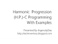 Sum Of Infinite Harmonic Progression H P C Programming With Examples