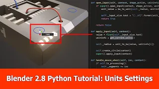 Blender 2 8 Python Tutorial Units Settings
