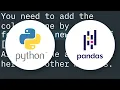Pandas Python how to create multiple columns from a list