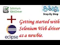 Setting Up Selenium Webdriver as a newbie