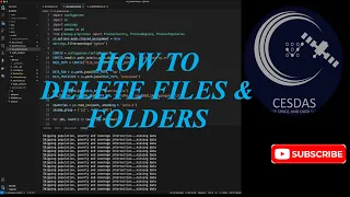 34 How to delete files and folders using python OS module