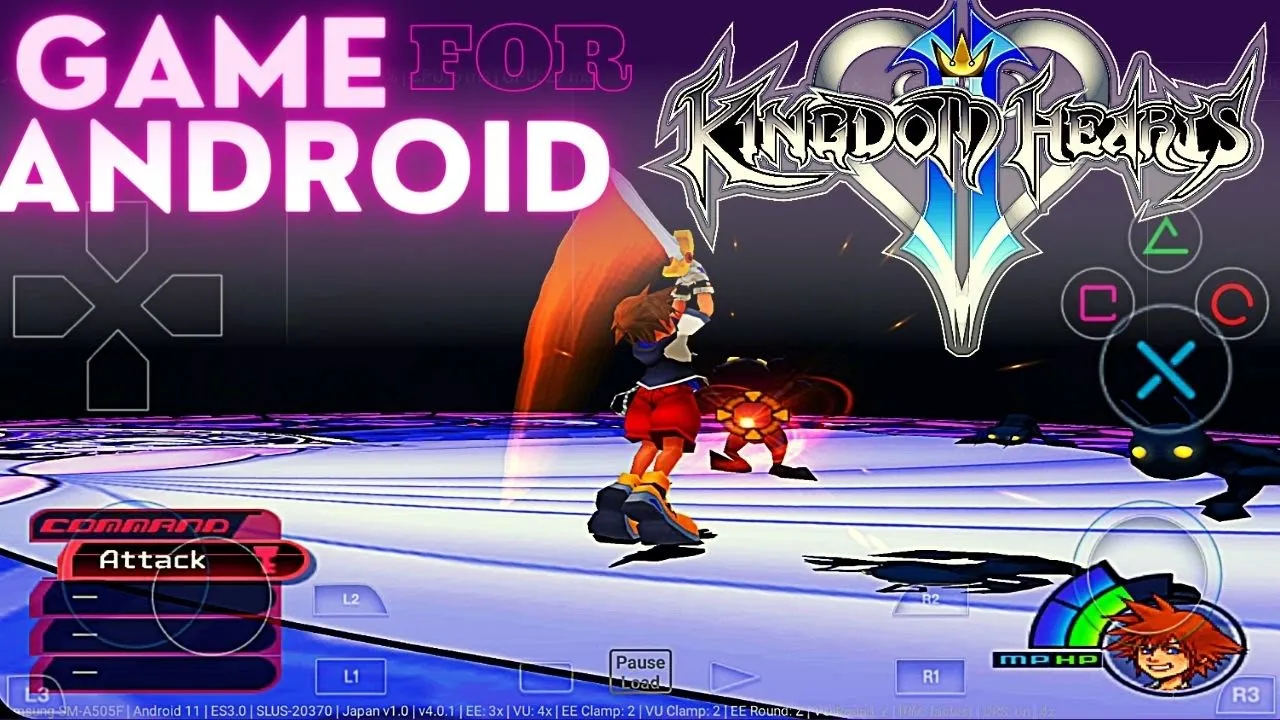 Play Kingdom Hearts PS2 Emulator - Damon PS2 PRO - Kingdom Hearts Android Gameplay 2021
