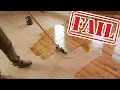 Wood Floor Refinishing FAILS YouTubers Called Out