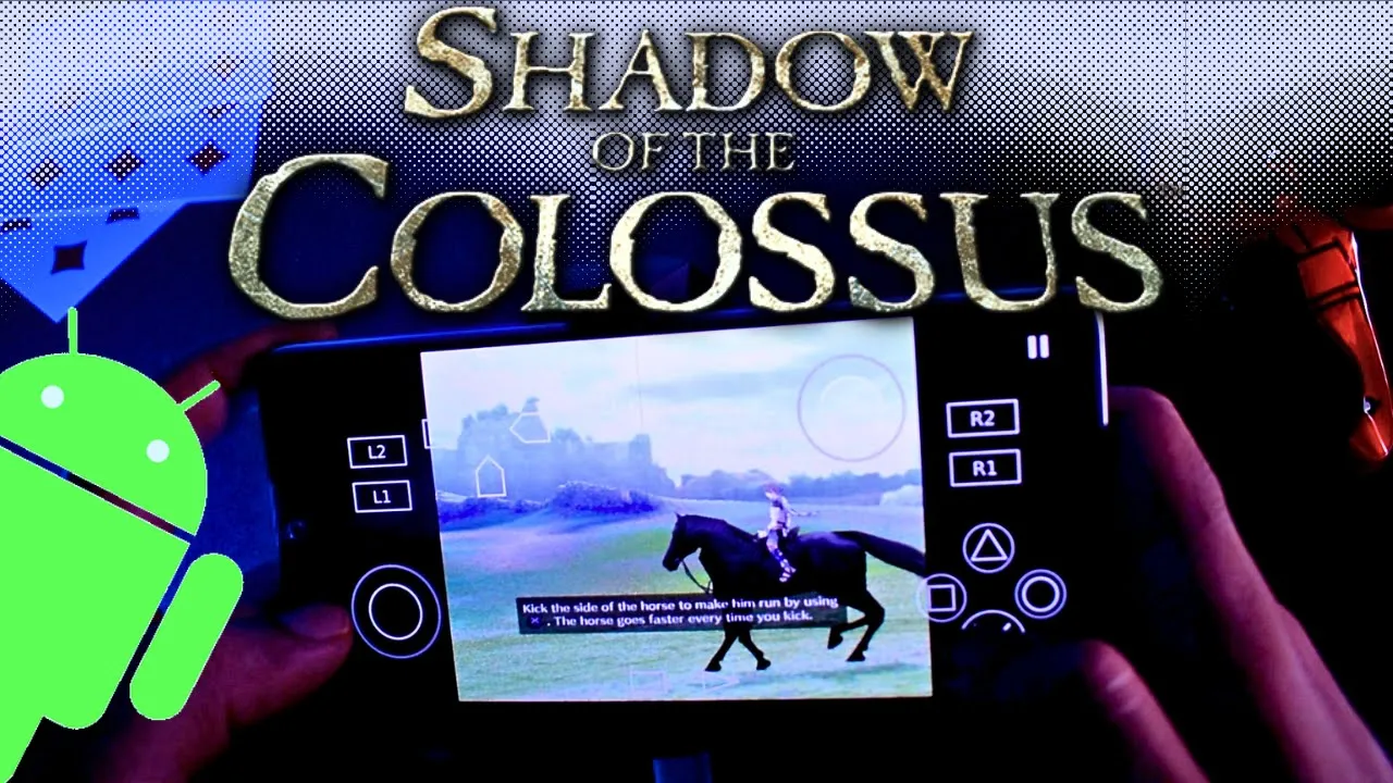 Shadow Of The Colossus Android Gameplay | PS2 Emulator Android | Aethersx2 Android
