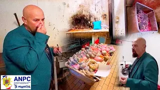 Piedone, șocat 😳 de ceea ce a găsit într-un abator când efectua controlul ANPC, 😡 i s-a făcut rău. 🤮