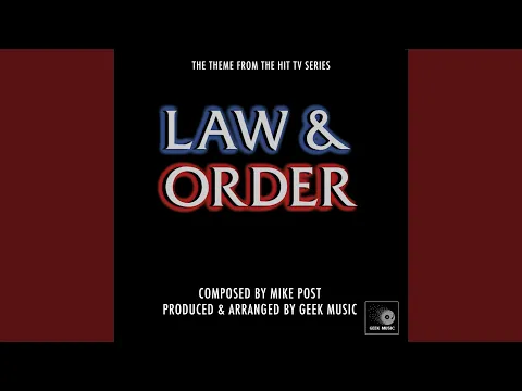 Download MP3 Law \u0026 Order - Main Theme