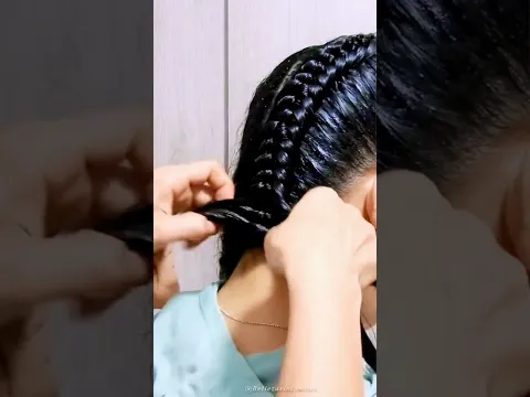 Easy Braids #braids #beauty #hair #ytshortsindia