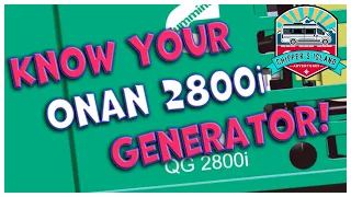 Know Your Onan 2800i Generator