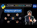 What is Polymorphism in Python Object-Oriented Programming in Python OOPS