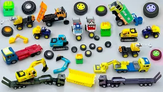 Lắp ráp Xe Cẩu , Xe Tải Poli , Xe Container chở Máy Xúc Điều Khiển , Ô Tô Đồ Chơi Múc Cát, Xe Ben Đá