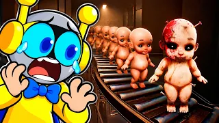 TRABAJANDO en una FABRICA DE MUÑECAS MALDITAS?!