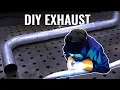 How to Build your own Custom Exhaust - The EASY DIY Way