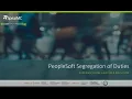 PeopleSoft Segregation of Duties SOD Analyzer SpearMC Sep 2024