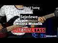Lagu TUTORIAL BASS || Wanita munafik - Sejedewe