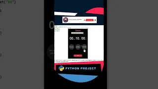 How to Create Countdown Timer Using Python Tkinter Project