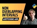 435 Non overlapping Intervals - LeetCode Python Solution