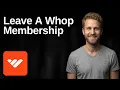 How To Leave A Whop Membership Quick Guide