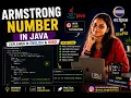 Armstrong Number in Java Using Eclipse Program with Logic Explanation Hindi English