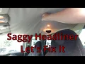 Headliner Repair and Replace