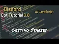 Discord Bot Tutorial 3 0 - Getting Started 1