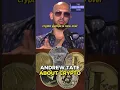 Download Lagu ANDREW TATE SAYS THIS ABOUT CRYPTO FUTURE  #shorts