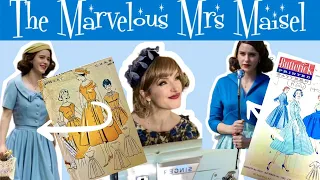 Mrs Maisel Inspired 1950s early 1960s Sewing Patterns