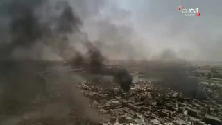 الموصل تصوير من سماء الموصل المدينة القديمه 