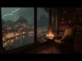 Velaris Ambience: Stormy Night in the City of Starlight | Cozy Reading Atmosphere in the Night Court