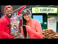Cashing In Over 100 POUNDS OF COINS at COINSTAR How Much Did We Get