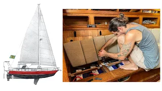 ⛵️The REALITY of when you want to splash a SAILBOAT in two weeks #188