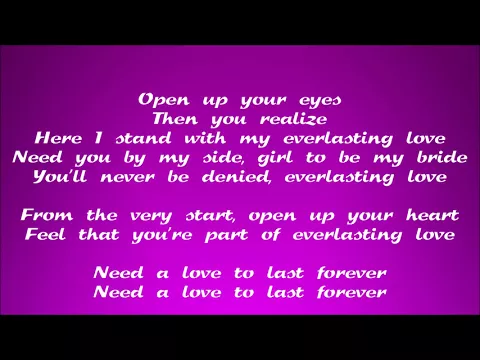 Download MP3 The Love Affair - Everlasting Love (Lyric Video)