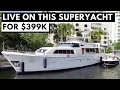 $ 399.000 1983 CHEOY LEE 90 COCKPIT CLASSIC MOTORYACHT TOUR / Achterkajuit Liveaboard SuperYacht