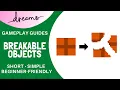 Dreams PS4 Breakable Destructible Objects Gameplay