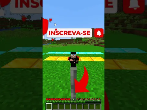 É POSSÍVEL SOBREVIVER A UMA CERCA DE FERRO NO MINECRAFT #shorts
