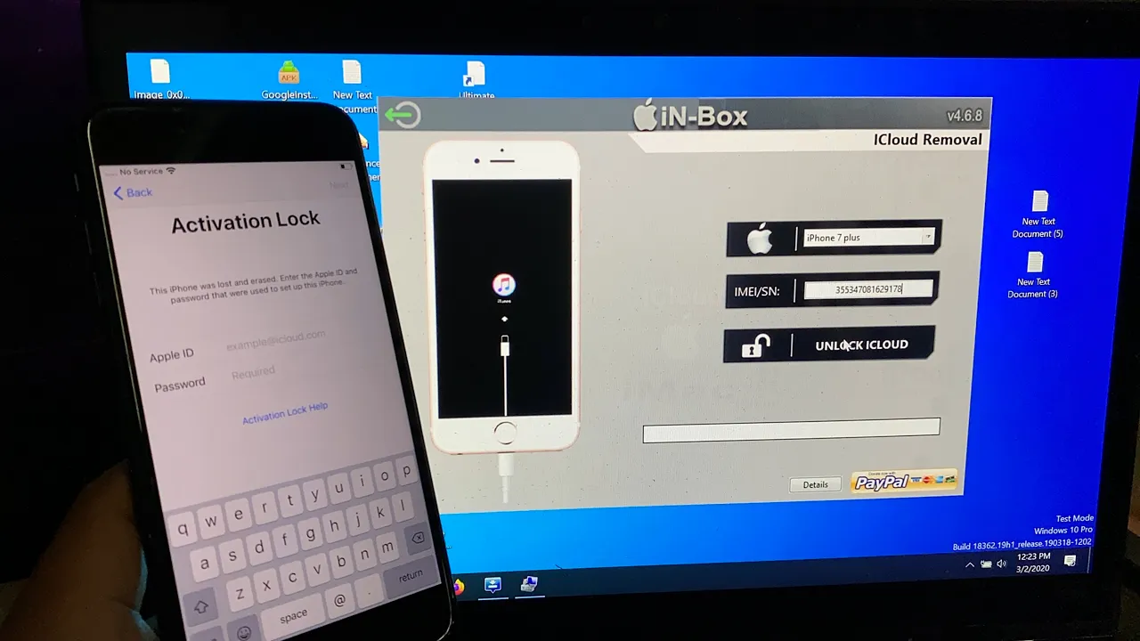 The easiest way to bypass icloud iphone 6 iOS 12.5 untethered use Windows Fix restart and free free. 