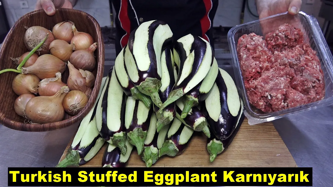 Stuffed Eggplant Recipe Turkish Karnyark