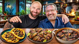 My Dad Tries Caribbean Food For The First Time!!