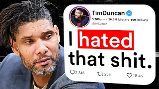 At 49 Tim Duncan Finally Names 5 Players He HATED Most