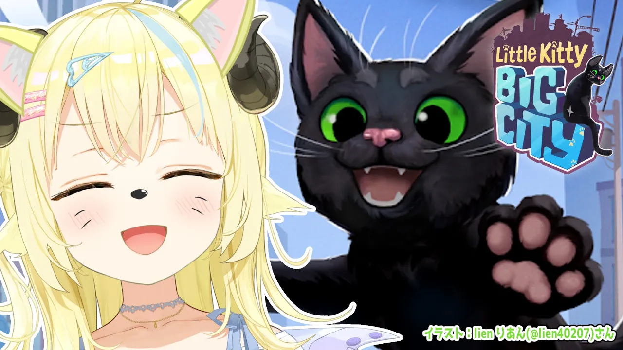 【Little Kitty, Big City】おはにゃんこ～?【角巻わため/ホロライブ４期生】